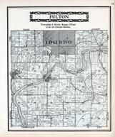 Fulton Township, Edgerton, Rock River, Indian Ford, Rock County 1917